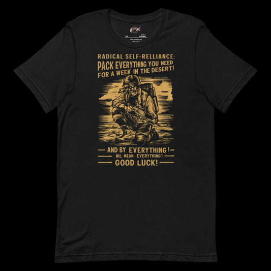 Radical Self Reliance t-shirt